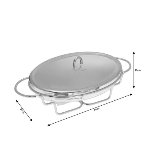 PODGRZEWACZ ŻAROODPORNY STOŁOWY 3,2L KINGHOFF KH-1411 PODGRZEWACZ ŻAROODPORNY STOŁOWY 3,2L KINGHOFF KH-1411