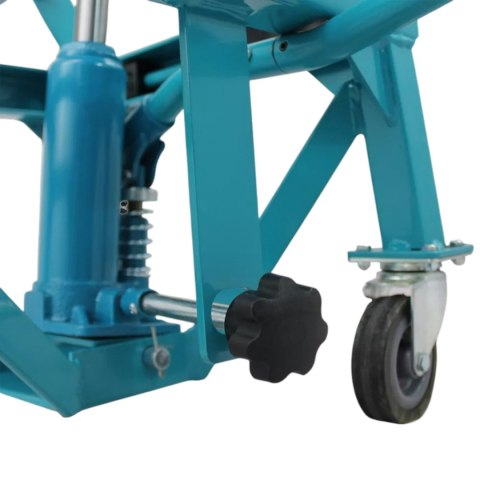 Podnośnik Motocyklowy Nożycowy Mobilny Gumowa Platforma 135kg Hydrauliczny Podnośnik Motocyklowy Nożycowy Mobilny Gumowa Platforma 135kg Hydrauliczny