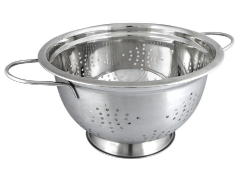 STALOWY DURSZLAK GŁĘBOKI 28cm KINGHOFF KH-1238 STALOWY DURSZLAK GŁĘBOKI 28cm KINGHOFF KH-1238