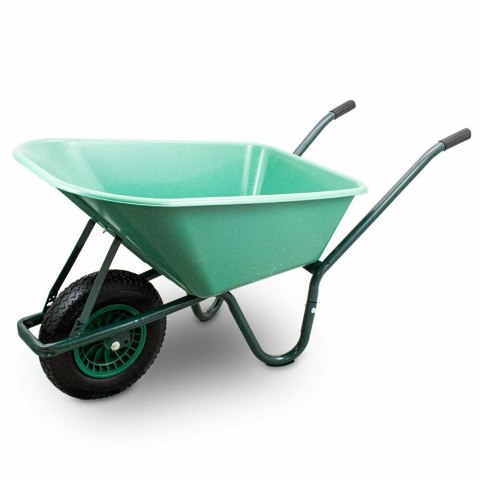 Taczka Ogrodowa/Budowlana Jednokołowa 100L 250kg Misa PVC Taczka Ogrodowa/Budowlana Jednokołowa 100L 250kg Misa PVC
