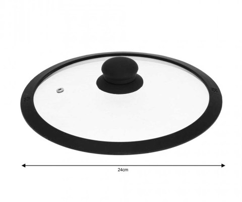 UNIWERSLANA POKRYWKA POKRYWA 24cm KINGHOFF KH-1276 UNIWERSLANA POKRYWKA POKRYWA 24cm KINGHOFF KH-1276