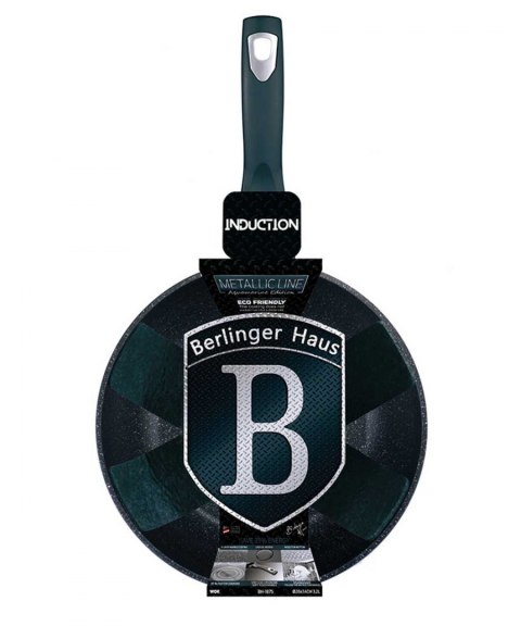 WOK GRANITOWY 28cm BERLINGER HAUS AQUAMARINE BH-1875 WOK GRANITOWY 28cm BERLINGER HAUS AQUAMARINE BH-1875