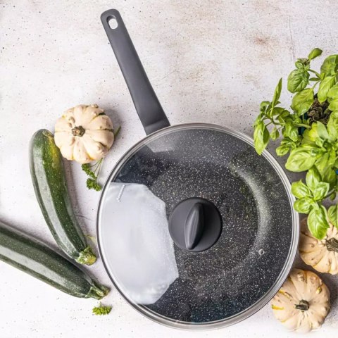 WOK MARMURKOWY Z POKRYWĄ KLAUSBERG 28cm KB-7668 WOK MARMURKOWY Z POKRYWĄ KLAUSBERG 28cm KB-7668