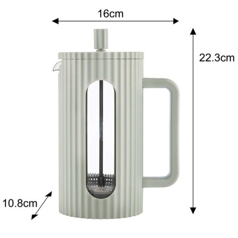 ZAPARZACZ TŁOKOWY DO KAWY/HERBATY 1000ml KLAUSBERG KB-7755 ZIELONY ZAPARZACZ TŁOKOWY DO KAWY/HERBATY 1000ml KLAUSBERG KB-7755 ZIELONY