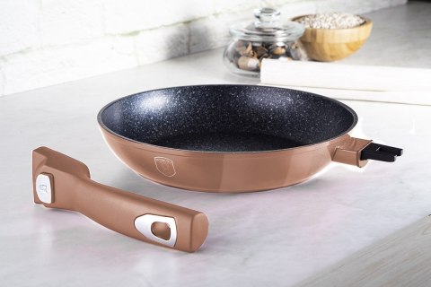 ZESTAW GARNKÓW GRANITOWYCH BERLINGER HAUS BH-7051 ROSE GOLD