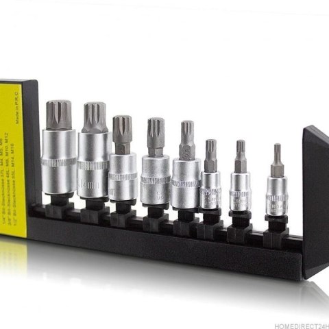ZESTAW NASADEK BITÓW TORX 8 ELEMENTÓW PROMOCJA ZESTAW NASADEK BITÓW TORX 8 ELEMENTÓW PROMOCJA