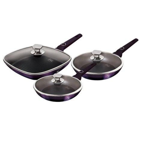 ZESTAW PATELNI BERLINGER HAUS BH-7107 PURPLE ZESTAW PATELNI BERLINGER HAUS BH-7107 PURPLE