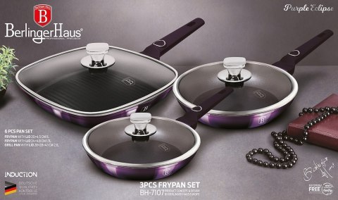 ZESTAW PATELNI BERLINGER HAUS BH-7107 PURPLE ZESTAW PATELNI BERLINGER HAUS BH-7107 PURPLE