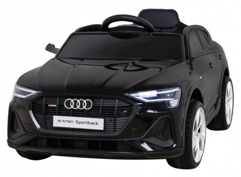 Audi E-Tron Sportback dla dzieci Czarny + Pilot + Napęd 4x4 + Wolny Start + Radio MP3 + LED Audi E-Tron Sportback dla dzieci Czarny + Pilot + Napęd 4x4 + Wolny Start + Radio MP3 + LED