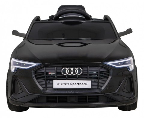 Audi E-Tron Sportback dla dzieci Czarny + Pilot + Napęd 4x4 + Wolny Start + Radio MP3 + LED Audi E-Tron Sportback dla dzieci Czarny + Pilot + Napęd 4x4 + Wolny Start + Radio MP3 + LED