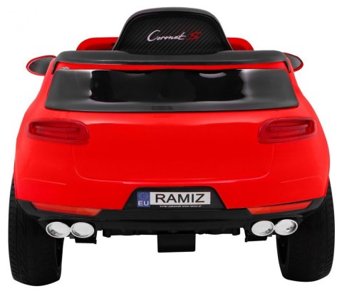 Autko Turbo-S na akumulator dla dzieci Czerwony + Pilot + Wolny Start + Koła EVA + Radio MP3 Autko Turbo-S na akumulator dla dzieci Czerwony + Pilot + Wolny Start + Koła EVA + Radio MP3