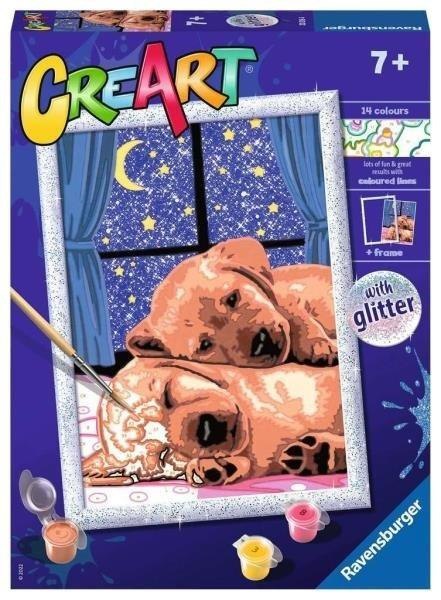 CreArt dla dzieci: Śpiące psiaki CreArt dla dzieci: Śpiące psiaki