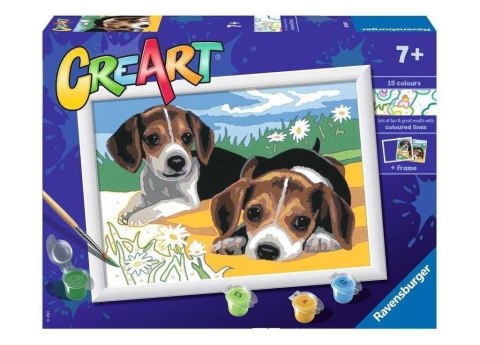 CreArt dla dzieci: Szczeniaczki Jack Russel CreArt dla dzieci: Szczeniaczki Jack Russel