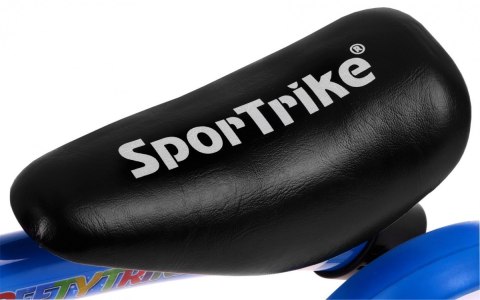 Pierwszy Rowerek biegowy PettyTrike dla dzieci Niebieski 4-kołowy Jeździk SporTrike Pierwszy Rowerek biegowy PettyTrike dla dzieci Niebieski 4-kołowy Jeździk SporTrike