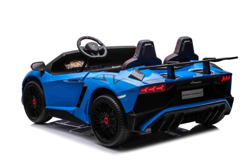 Pojazd Lamborghini Aventador SV Niebieski