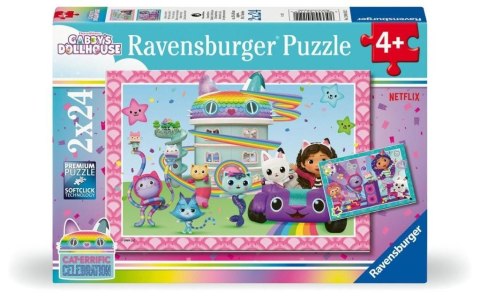 Puzzle 2x24 Koci Domek Gabi Puzzle 2x24 Koci Domek Gabi