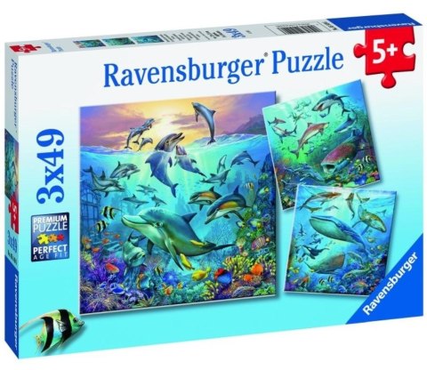 Puzzle 3x49 Podwodne życie Puzzle 3x49 Podwodne życie