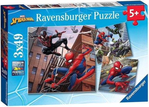 Puzzle 3x49 Spiderman w akcji Puzzle 3x49 Spiderman w akcji