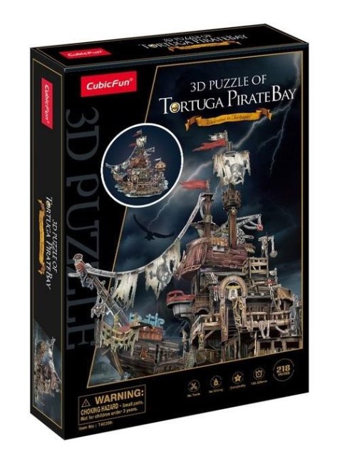 Puzzle 3D Zatoka piratów Puzzle 3D Zatoka piratów