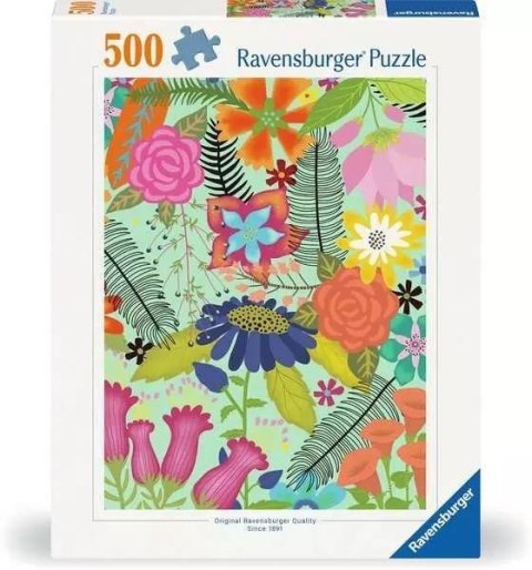 Puzzle 500 Kwiaty Puzzle 500 Kwiaty