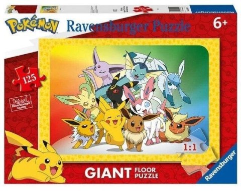 Puzzle dla dzieci 125 Pokemon Giant Puzzle dla dzieci 125 Pokemon Giant