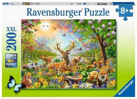 Puzzle dla dzieci: 200 Leśne zwierzęta Puzzle dla dzieci: 200 Leśne zwierzęta