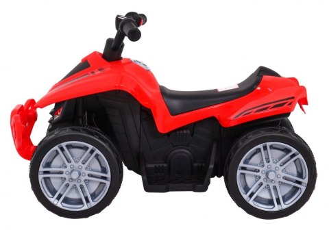 Quad Little Monster na akumulator dla najmłodszych Czerwony Napęd 25W Quad Little Monster na akumulator dla najmłodszych Czerwony Napęd 25W