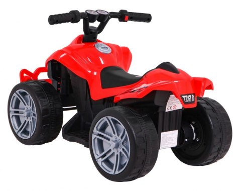 Quad Little Monster na akumulator dla najmłodszych Czerwony Napęd 25W Quad Little Monster na akumulator dla najmłodszych Czerwony Napęd 25W