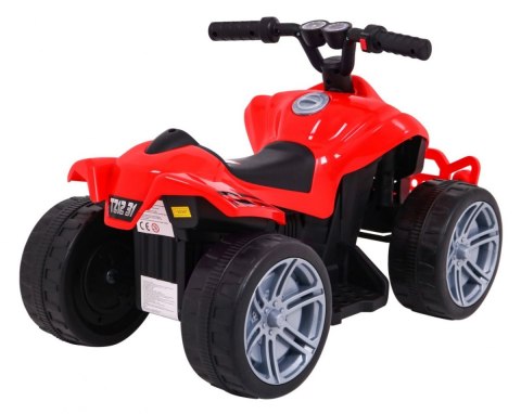 Quad Little Monster na akumulator dla najmłodszych Czerwony Napęd 25W Quad Little Monster na akumulator dla najmłodszych Czerwony Napęd 25W