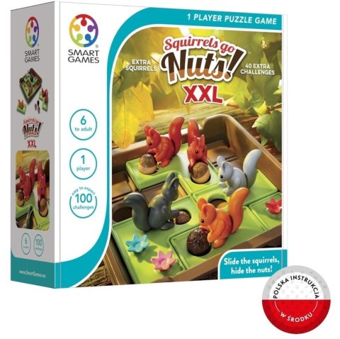 Smart Games Squirrels Go Nuts! XXL (ENG) IUVI Game Smart Games Squirrels Go Nuts! XXL (ENG) IUVI Game