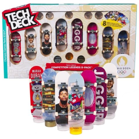 Tech Deck - Zestaw fingerbordów Igrzyska 8szt Tech Deck - Zestaw fingerbordów Igrzyska 8szt