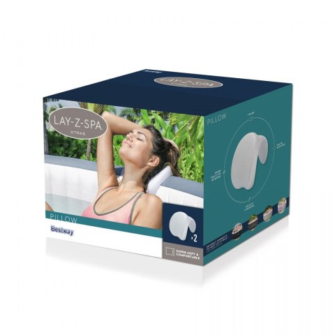 Zestaw 2 Poduszki pod głowę do Jacuzzi Lay-Z-Spa BESTWAY Zestaw 2 Poduszki pod głowę do Jacuzzi Lay-Z-Spa BESTWAY