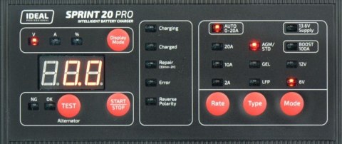 PROSTOWNIK Z ROZRUCHEM SPRINT WET/AGM 20 PRO PROSTOWNIK Z ROZRUCHEM SPRINT WET/AGM 20 PRO