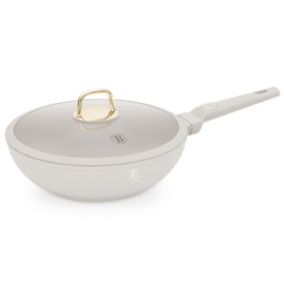 WOK TYTANOWY Z POKRYWĄ 28cm BERLINGER HAUS BH-8064 SAHARA