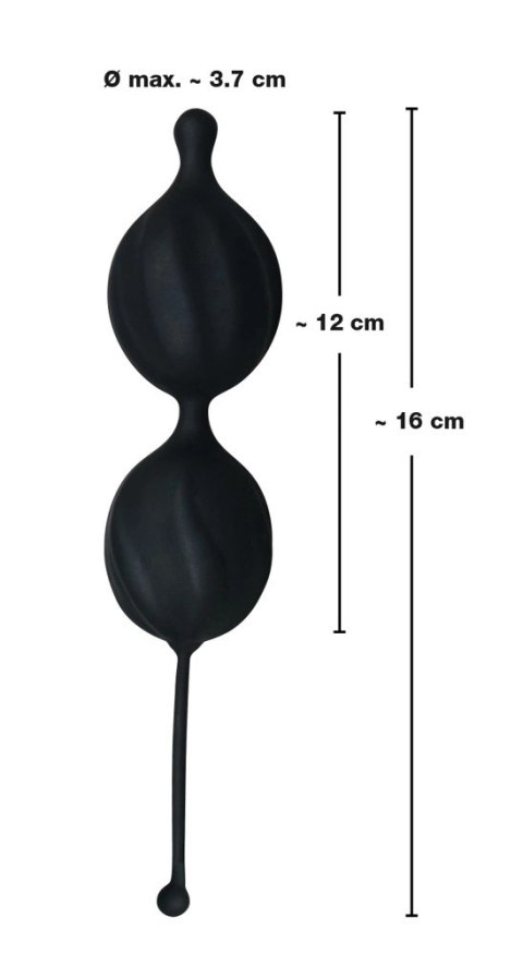 Piłeczki Analne Z Ciężarkiem - Black Velvets Piłeczki Analne Z Ciężarkiem - Black Velvets