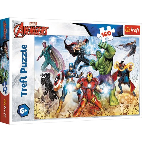 Puzzle - 160 - Gotowi by ratować świat - Disney Marvel The Avengers 15368 Puzzle - 160 - Gotowi by ratować świat - Disney Marvel The Avengers 15368