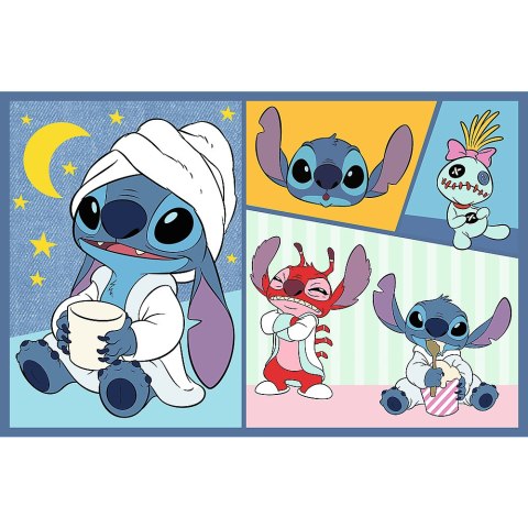 Puzzle - 2x70 - Ze Stitchem nie ma nudy - Disney Lilo and Stitch Trefl 34444