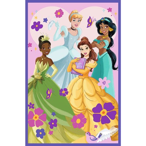 Puzzle - 3x80 - Księżniczki przyjaciółki - Disney Princess Trefl 34884 Puzzle - 3x80 - Księżniczki przyjaciółki - Disney Princess Trefl 34884