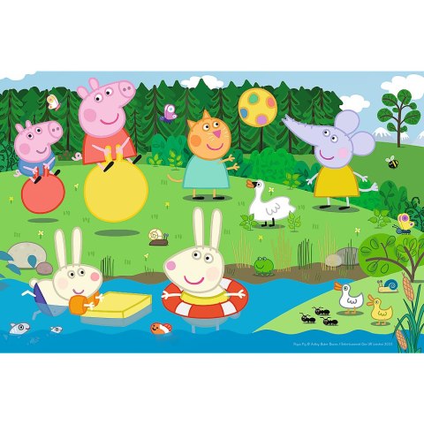 Puzzle - 60 - Wakacyjna zabawa - Peppa Pig 17326 Puzzle - 60 - Wakacyjna zabawa - Peppa Pig 17326