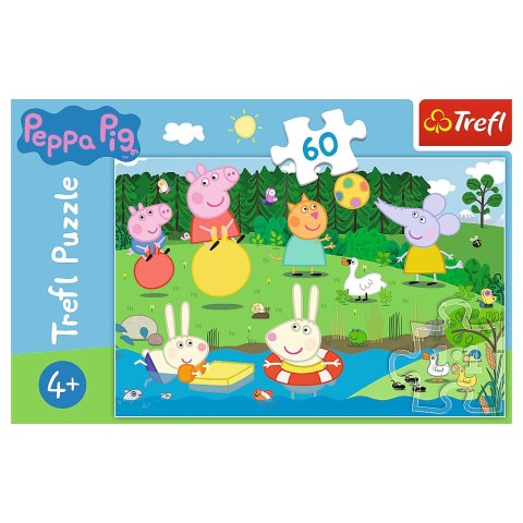 Puzzle - 60 - Wakacyjna zabawa - Peppa Pig 17326 Puzzle - 60 - Wakacyjna zabawa - Peppa Pig 17326