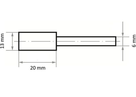 ŚCIERNICA TRZPIENIOWA EKWBR 60 O/P V7 13*20*6 ŚCIERNICA TRZPIENIOWA EKWBR 60 O/P V7 13*20*6