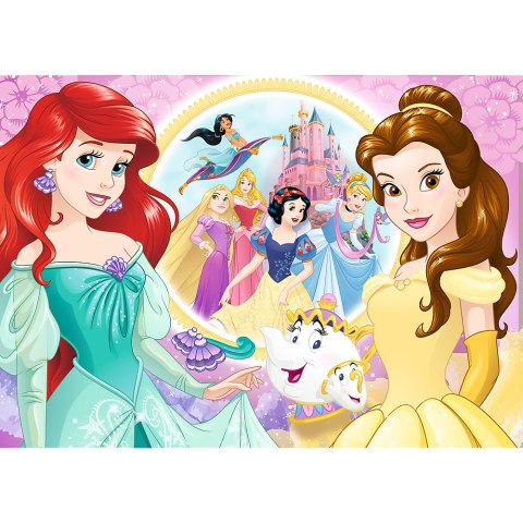 Puzzle - 100 Glitter - Wspomnienia Belli i Arielki / Disney Princess Trefl 14819 Puzzle - 100 Glitter - Wspomnienia Belli i Arielki / Disney Princess Trefl 14819