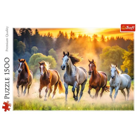 Puzzle - 1500 - Dzikie konie Trefl 26215 Puzzle - 1500 - Dzikie konie Trefl 26215