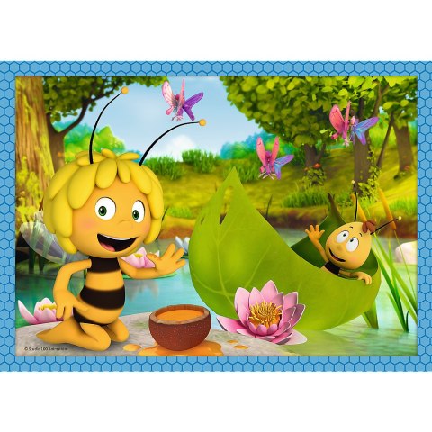 Puzzle - 4w1 - Przygody Pszczółki Mai Trefl 34356