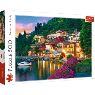 Puzzle 500 el. Jezioro Como, Włochy Trefl 37290