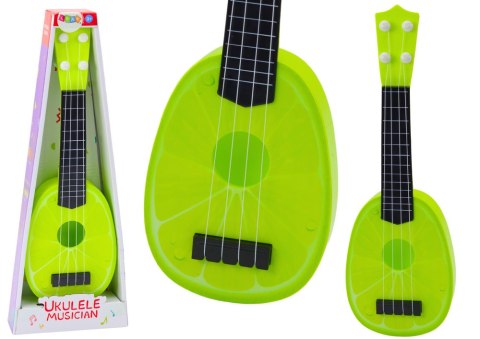 Ukulele Dla Dzieci Mini Gitara 4 Struny Owoc Limonka Zielona Ukulele Dla Dzieci Mini Gitara 4 Struny Owoc Limonka Zielona