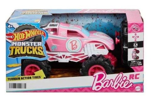Hot Wheels Monster Truck R/C Barbie 1:24 Hot Wheels Monster Truck R/C Barbie 1:24