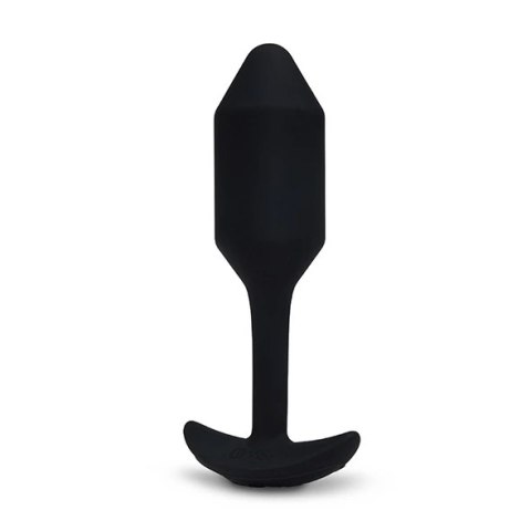 Plug analny wibrujący - B-Vibe Vibrating Snug Plug 2 Black Plug analny wibrujący - B-Vibe Vibrating Snug Plug 2 Black
