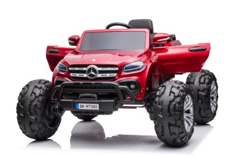Auto Na Akumulator Mercedes DK-MT950 4x4 Czerwony Lakierowany Auto Na Akumulator Mercedes DK-MT950 4x4 Czerwony Lakierowany