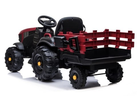 Traktor z Przyczepą na akumulator BDM0925 Czerwony Traktor z Przyczepą na akumulator BDM0925 Czerwony
